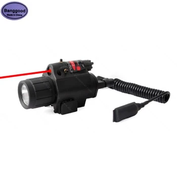 9908 Mini Glock Pistol Gun Light Tactical Red Laser Sight Scope Hunting Camping Lighting LED Torch Flashlight with Tail Switch
9908 Mini Glock Pistol Gun Light Tactical Red Laser Sight Scope Hunting Camping Lighting LED Torch Flashlight with Tail Switch