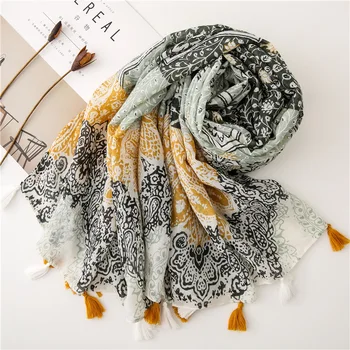 accesorios mujer winter scarf women autumn Mexico style long ethnic green printed scarf pashmina bufandas invierno mujer 
accesorios mujer winter scarf women autumn Mexico style long ethnic green printed scarf pashmina bufandas invierno mujer