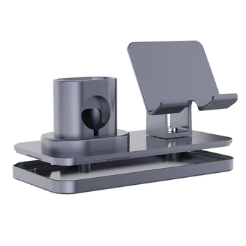 3In1 Charging Dock Stand for Apple Watch Series Airpo-ds iPhone iPad Desktop Wireless Charging One Stand
3In1 Charging Dock Stand for Apple Watch Series Airpo-ds iPhone iPad Desktop Wireless Charging One Stand