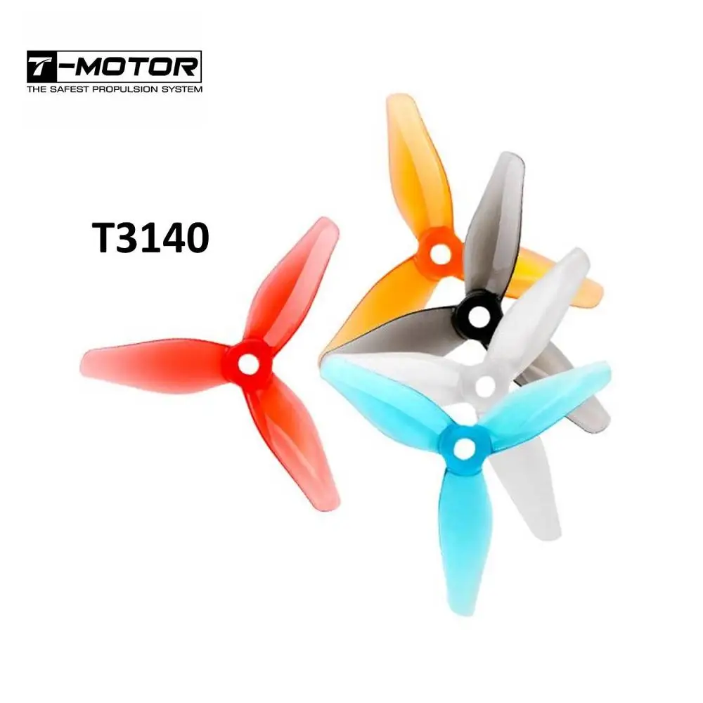 4pcs/2Pairs T-Motor T3140 3140 3-blade Propeller CW CCW For RC Drone FPV Racing Brushless Motor
4pcs/2Pairs T-Motor T3140 3140 3-blade Propeller CW CCW For RC Drone FPV Racing Brushless Motor