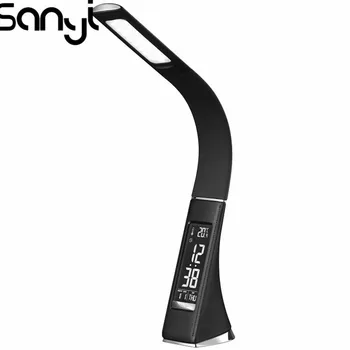 Modern LED Desk Lamp for Bedroom Night Light with Alarm Clock/Calendar Soft Light Table Lamp 5W Touch Switch 3 Levels Brightness
Modern LED Desk Lamp for Bedroom Night Light with Alarm Clock/Calendar Soft Light Table Lamp 5W Touch Switch 3 Levels Brightness