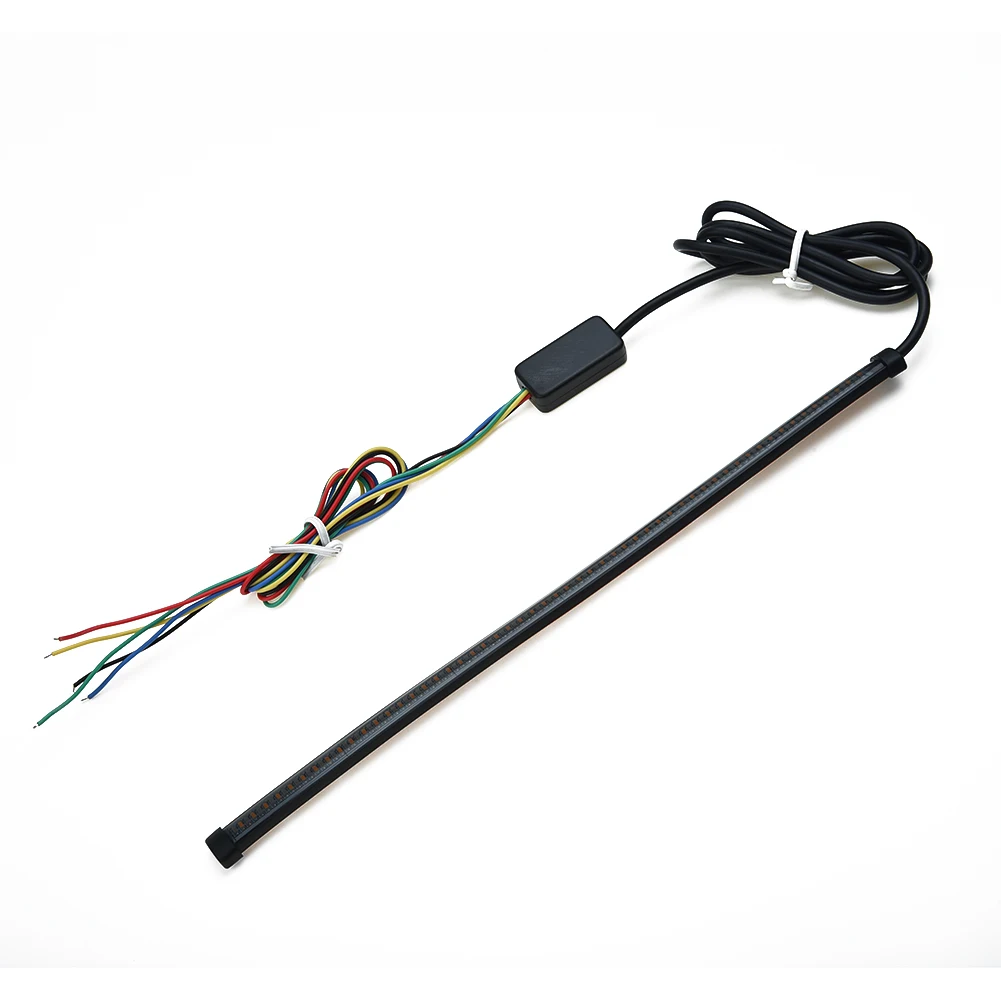 1pc 30cm LED Light Strip Flexible Motorcycle Brake Tail Sequential Switchback Strobe Stop Taillight Flowing Turn Signal Light
1pc 30cm LED Light Strip Flexible Motorcycle Brake Tail Sequential Switchback Strobe Stop Taillight Flowing Turn Signal Light