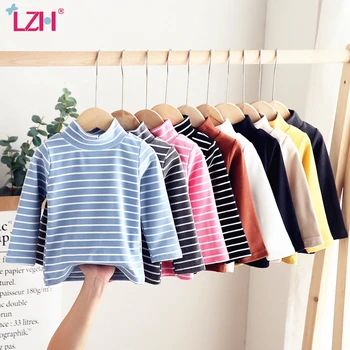 LZH Childrens Bottoming Shirt 2020 New Autumn Winter Solid Color Long Sleeved Shirt For Boys Girls Baby Thickened Warm T-shirt
LZH Childrens Bottoming Shirt 2020 New Autumn Winter Solid Color Long Sleeved Shirt For Boys Girls Baby Thickened Warm T-shirt
