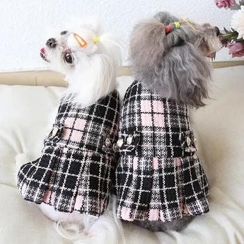 Cute Plaid Winter Small Dog Puppy Princess Dress Pet Cat Tutu Skirt Dog Puppy Jacket Coat Chihuahua Dog Hoodie Clothes
Cute Plaid Winter Small Dog Puppy Princess Dress Pet Cat Tutu Skirt Dog Puppy Jacket Coat Chihuahua Dog Hoodie Clothes