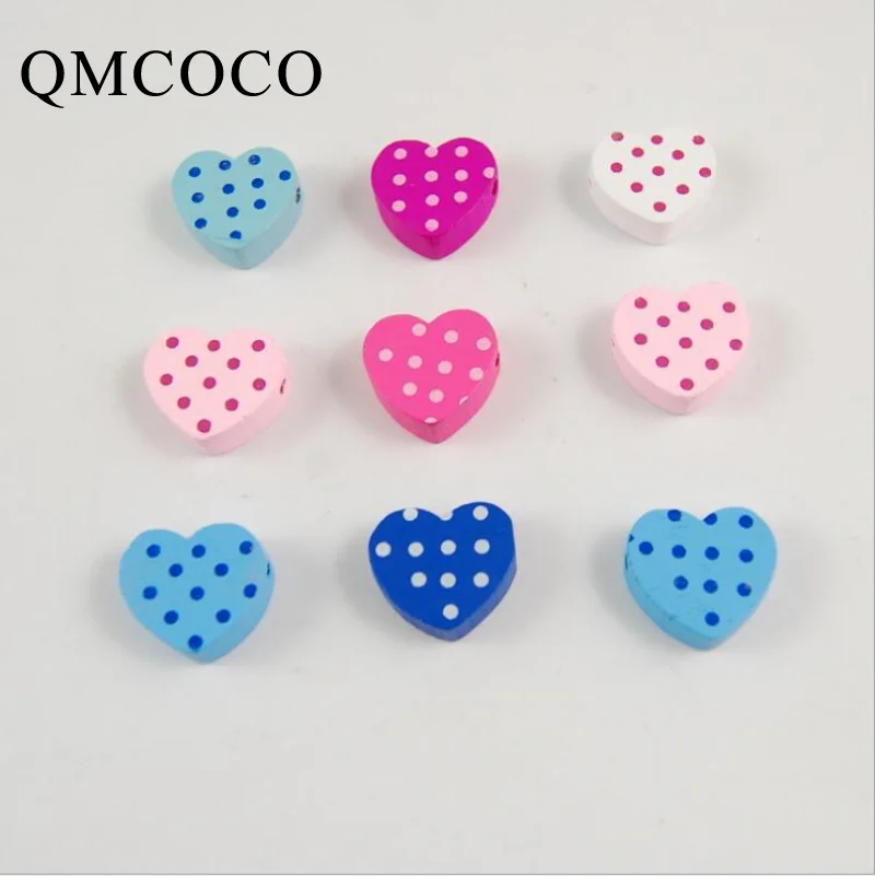 DIY 50Pcs Colorful Printed Dots Heart-shaped Wooden Beads Wood Chip Children's Handmade Custom Jewelry Baby Toys Accessories
DIY 50Pcs Colorful Printed Dots Heart-shaped Wooden Beads Wood Chip Children's Handmade Custom Jewelry Baby Toys Accessories
