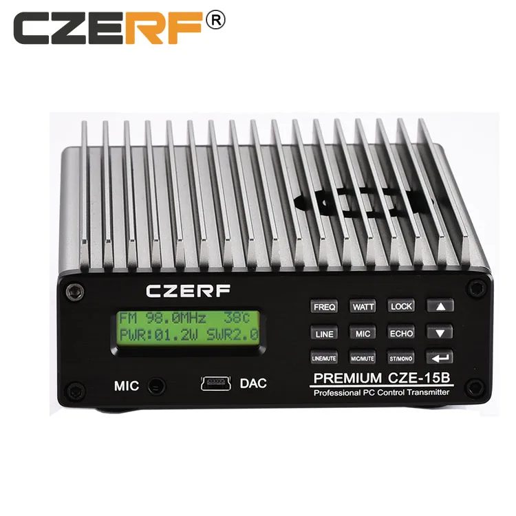 CZE-15B 15w Watts Stereo PLL wireless small power fm transmitter for car audio solve solution
CZE-15B 15w Watts Stereo PLL wireless small power fm transmitter for car audio solve solution