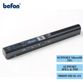 befon Handheld Scanner with HD 900DPI Portable Book Document A4 Scanner Driver Free for MS Windows 7/Vista/XP MacOS10.4
befon Handheld Scanner with HD 900DPI Portable Book Document A4 Scanner Driver Free for MS Windows 7/Vista/XP MacOS10.4