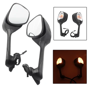 Motorcycle Rearview Mirrors Assembly w/ LED Turn Signal Light For Suzuki GSXR1000 2006-2015 & GSXR600 GSXR750 2006-2015
Motorcycle Rearview Mirrors Assembly w/ LED Turn Signal Light For Suzuki GSXR1000 2006-2015 & GSXR600 GSXR750 2006-2015