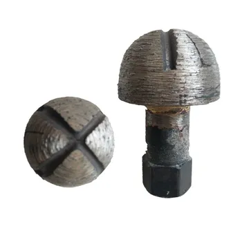 Free shipping 10pcs Diamond sintered mushroom head hemispherical grinding head stone reaming and engraving grinding wheel
Free shipping 10pcs Diamond sintered mushroom head hemispherical grinding head stone reaming and engraving grinding wheel
