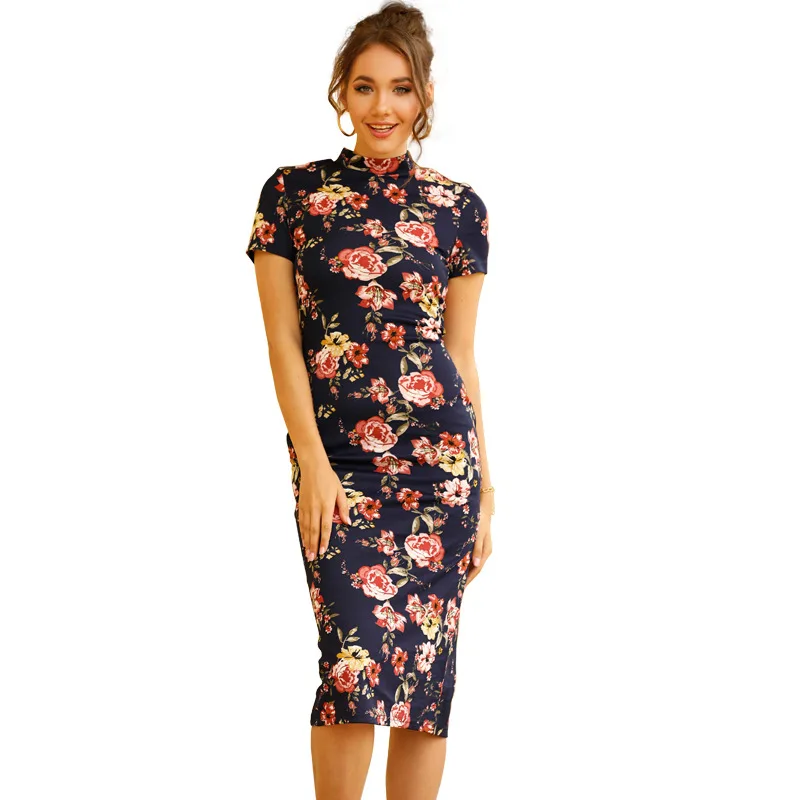 Chinese Style Improved Cheongsam Slimming Short-sleeved Round Neck Printed Woman Dress Suitable for Summer and Autumn Wear
Chinese Style Improved Cheongsam Slimming Short-sleeved Round Neck Printed Woman Dress Suitable for Summer and Autumn Wear