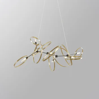 Postmodern contracted metal rings decoration pendent lamp sitting room bedroom restaurant example room designer chandeliers
Postmodern contracted metal rings decoration pendent lamp sitting room bedroom restaurant example room designer chandeliers