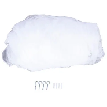 Oversized Home Practical Mosquito Nets White Four Corner Post Bed Canopy Camping Mosquito Net
Oversized Home Practical Mosquito Nets White Four Corner Post Bed Canopy Camping Mosquito Net