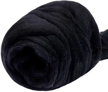 LMDZ 3.53oz Wool Roving Yarn, Fiber Roving Wool Top, Wool Felting Supplies, 100% Pure Wool, Chunky Yarn, Spinning Wool Roving
LMDZ 3.53oz Wool Roving Yarn, Fiber Roving Wool Top, Wool Felting Supplies, 100% Pure Wool, Chunky Yarn, Spinning Wool Roving