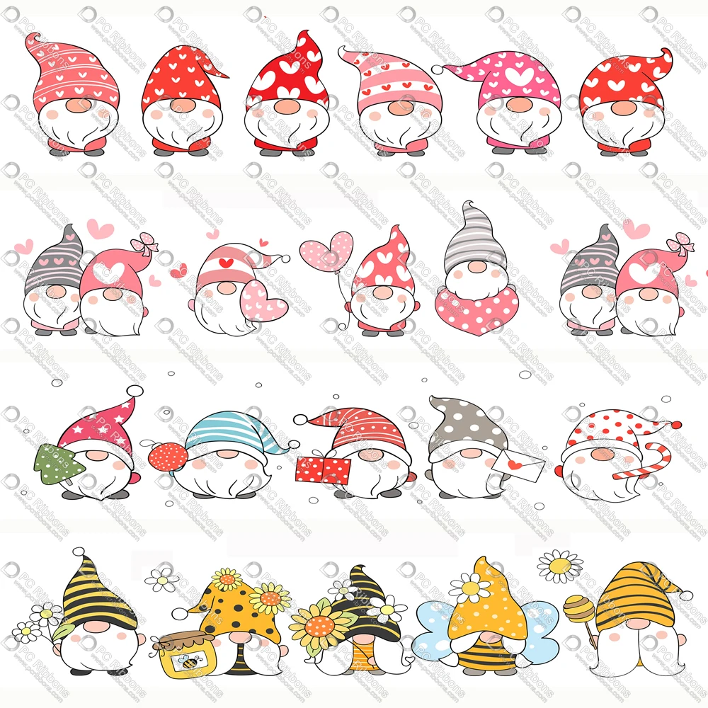 1" Cute Cartoon Halloween/Christmas Gnomes Printed Custom Ribbons for DIY Crafts Hair Bow Lanyard/Satin /Grosgrain Ribbon CA277
1" Cute Cartoon Halloween/Christmas Gnomes Printed Custom Ribbons for DIY Crafts Hair Bow Lanyard/Satin /Grosgrain Ribbon CA277