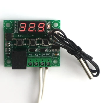 Digital Thermostat -45~110 Temperature Controller Switch Temp Control Switch Plate W1209 with Temperature Sensor
Digital Thermostat -45~110 Temperature Controller Switch Temp Control Switch Plate W1209 with Temperature Sensor