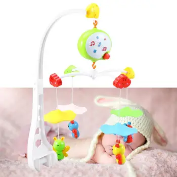 1Pc Baby Crib Rattle Early Learning Cartoon Mobile Educational Rotating Music Toy Bed Bell Toy Crib Bell for Baby Infant Kids
1Pc Baby Crib Rattle Early Learning Cartoon Mobile Educational Rotating Music Toy Bed Bell Toy Crib Bell for Baby Infant Kids