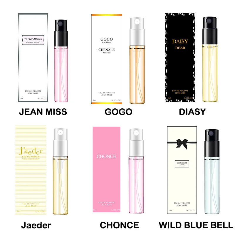 3ml Multi-kinds Atomizer Parfume Beautiful Package Female Parfum Fashion Lady Flower Fruit Fragrance Long Lasting Deodorant
3ml Multi-kinds Atomizer Parfume Beautiful Package Female Parfum Fashion Lady Flower Fruit Fragrance Long Lasting Deodorant