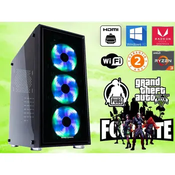 -PC Gaming-Ryzen 3 2200G-8 hard gb/16 hard gb RAM-500 hard gb/1 TB HDD-120/ 240 hard gb SSD-GPU: RADEON RX VEGA 8-WINDOWS 10-2 YEARS WARRANTY-
-PC Gaming-Ryzen 3 2200G-8 hard gb/16 hard gb RAM-500 hard gb/1 TB HDD-120/ 240 hard gb SSD-GPU: RADEON RX VEGA 8-WINDOWS 10-2 YEARS WARRANTY-