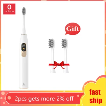 Oclean X Sonic Electric Toothbrush Touch Screen International Version Adult Ultrasonic Tooth Brush Waterproof Fast Charging
Oclean X Sonic Electric Toothbrush Touch Screen International Version Adult Ultrasonic Tooth Brush Waterproof Fast Charging