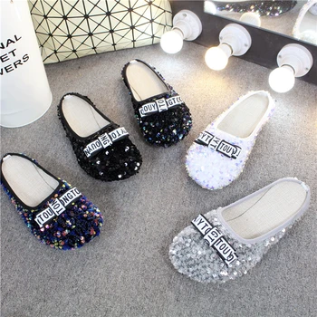 Slippers Mules Women Summer Shoes Sequins Bow Tie Fashion Slides Slippers Black Silver Sexy Outdoor Ladies Shoes Plus Size 43
Slippers Mules Women Summer Shoes Sequins Bow Tie Fashion Slides Slippers Black Silver Sexy Outdoor Ladies Shoes Plus Size 43