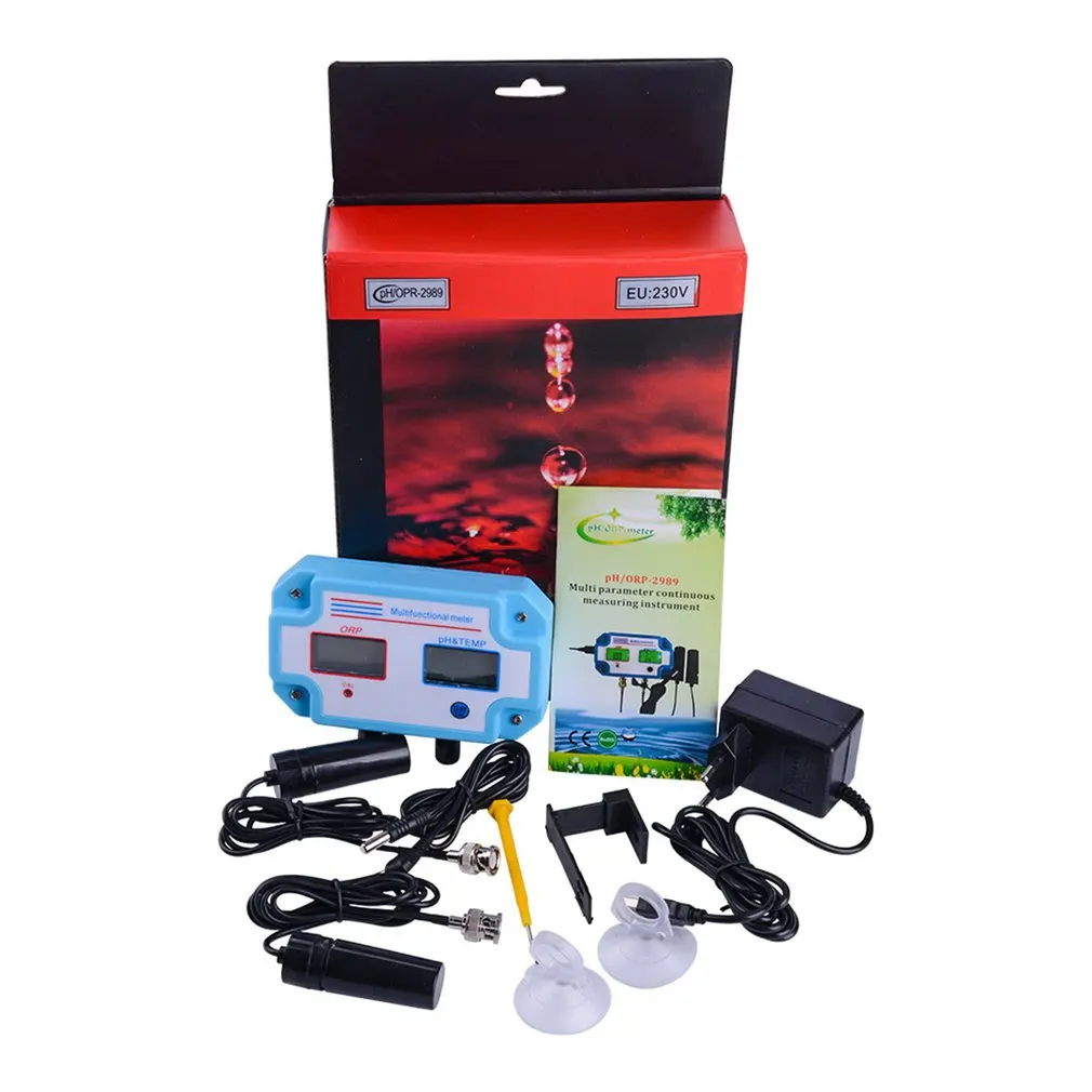 Portable PH/ORP/TEMP Meter Negative Redox Oxidation Reduction Potential Tester Acidometer Digital Water Quality Monitor
Portable PH/ORP/TEMP Meter Negative Redox Oxidation Reduction Potential Tester Acidometer Digital Water Quality Monitor