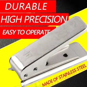 SIM-cutter Easy operating Standard or Micro SIM Card to Nano SIM Cut Cutter For Phone 5 Newest Drop Shipping Wholesale
SIM-cutter Easy operating Standard or Micro SIM Card to Nano SIM Cut Cutter For Phone 5 Newest Drop Shipping Wholesale
