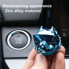 Personality Bully Dog Car Engine Ignition Start Stop Button Cover Switch Button Cover Protective Decoration Sticker Car Interior
Personality Bully Dog Car Engine Ignition Start Stop Button Cover Switch Button Cover Protective Decoration Sticker Car Interior
