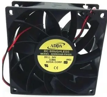Original for ADDA 9238 DC24V 0.95A AD0924XB-F91DS 2Line Heat dissipation Fan
Original for ADDA 9238 DC24V 0.95A AD0924XB-F91DS 2Line Heat dissipation Fan