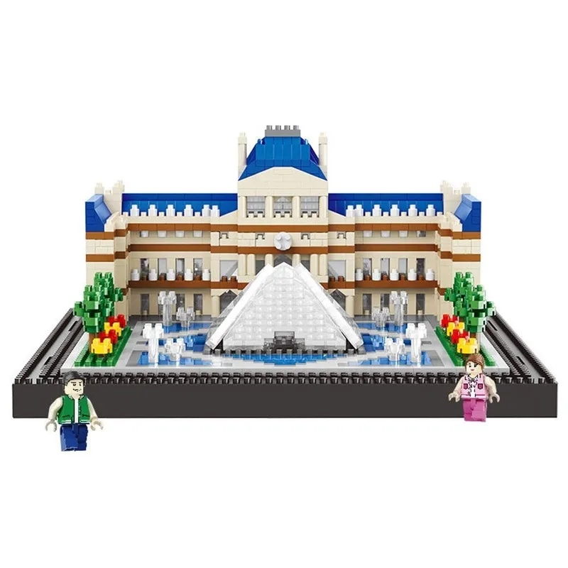 Zhenwei World Famous Architecture Paris Louvre 3D Model Miniature Mini Diamond Building Nano Block Assembly Toy
Zhenwei World Famous Architecture Paris Louvre 3D Model Miniature Mini Diamond Building Nano Block Assembly Toy