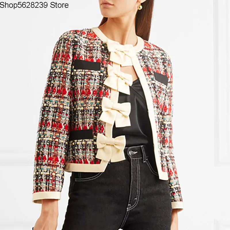 G Grid Check Pattern Bow Cardigan Coat Butterfly Embroidery Half Body Skirt Suit Skirt Suit Price
G Grid Check Pattern Bow Cardigan Coat Butterfly Embroidery Half Body Skirt Suit Skirt Suit Price