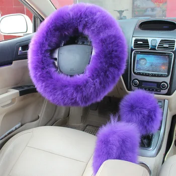 3 Pcs/set Easy Install Steering Wheel Cover Handbrake Accessory Keep Warm Car Interior Protective Soft Plush Artificial Wool
3 Pcs/set Easy Install Steering Wheel Cover Handbrake Accessory Keep Warm Car Interior Protective Soft Plush Artificial Wool
