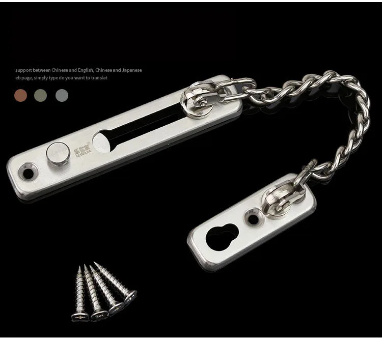 Door hardware and lock / door chain 008 
Door hardware and lock / door chain 008