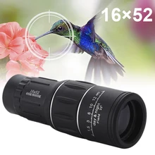 BAK4 Prism Optional Phone 16X52 HD Day/Night Vision Monocular Adapter Tripod Telescope for Bird Watching Hunting Travel Outdoor
BAK4 Prism Optional Phone 16X52 HD Day/Night Vision Monocular Adapter Tripod Telescope for Bird Watching Hunting Travel Outdoor