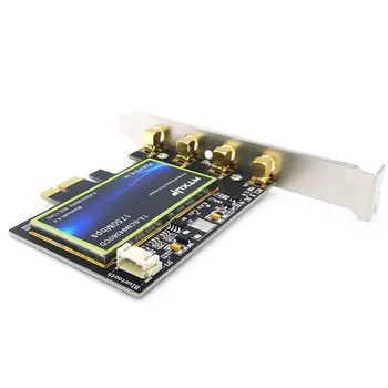 T919 1750Mbps PCIe Desktop Wifi Card BCM94360CD For macOS Hackintosh 802.11ac Wireless 4.0 Dual Band Wireless Adapter
T919 1750Mbps PCIe Desktop Wifi Card BCM94360CD For macOS Hackintosh 802.11ac Wireless 4.0 Dual Band Wireless Adapter