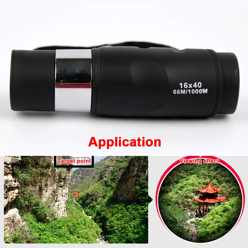 High Magnification High List Binoculars 16X40 Zoom 10X Monocular Handheld Handheld Hunting Optical Prism Night Vision Binoculars
High Magnification High List Binoculars 16X40 Zoom 10X Monocular Handheld Handheld Hunting Optical Prism Night Vision Binoculars