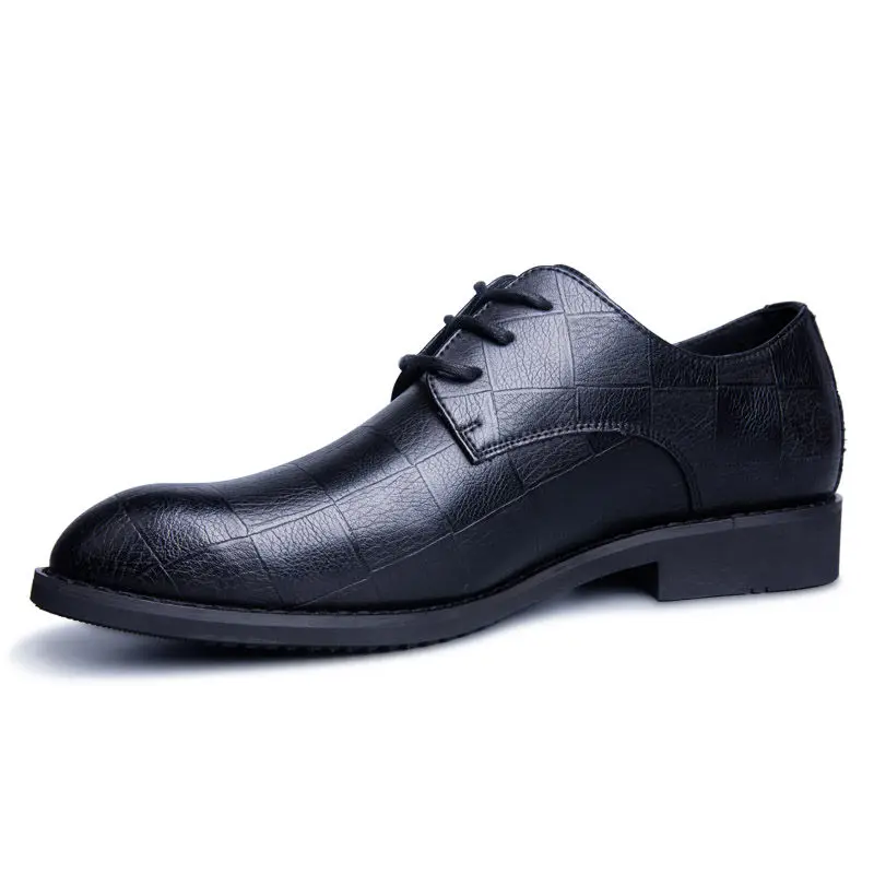 Business formal shoes men's Korean style pointed toe British all-match casual shoes
Business formal shoes men's Korean style pointed toe British all-match casual shoes