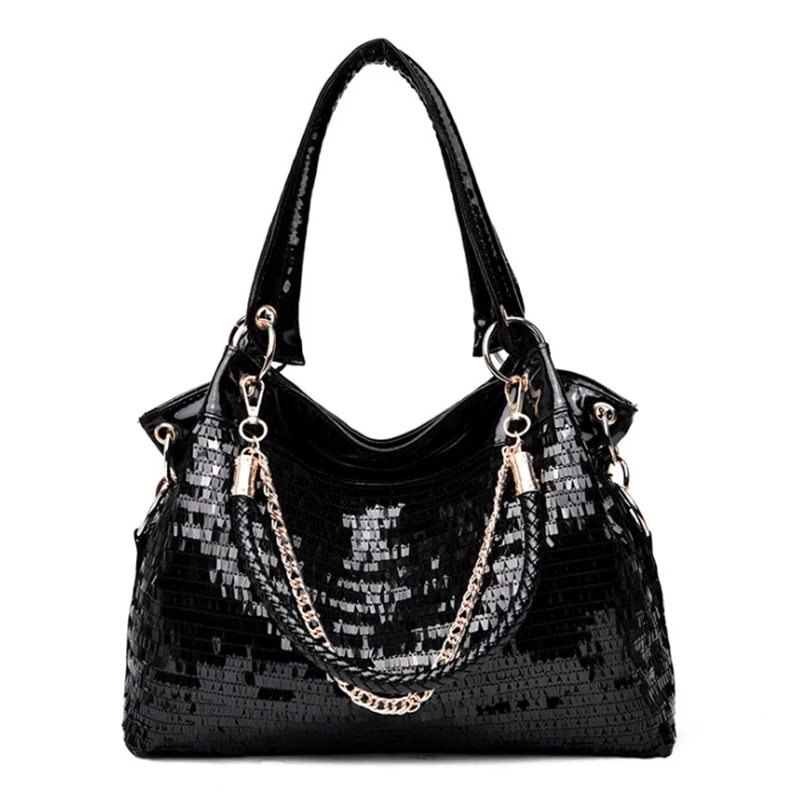 2019 new arrival women's bag sequin handbag multi-purpose bag shoulder diagonal cross bag portable big bag
2019 new arrival women's bag sequin handbag multi-purpose bag shoulder diagonal cross bag portable big bag