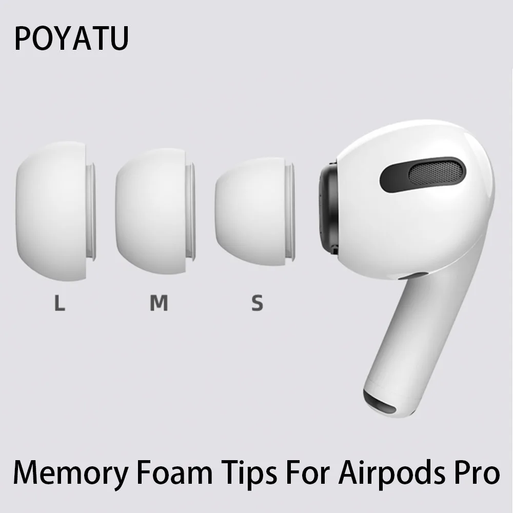 POYATU Anti Slip Earbud For Airpods Pro Accessories Silicone Eartips For Apple Airpods Pro Ear Pads Replacement Tips Ear Tips
POYATU Anti Slip Earbud For Airpods Pro Accessories Silicone Eartips For Apple Airpods Pro Ear Pads Replacement Tips Ear Tips