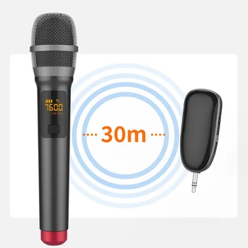 Spot new UHF wireless microphone home KTV sing mobile phone K song live wireless microphone handheld
Spot new UHF wireless microphone home KTV sing mobile phone K song live wireless microphone handheld
