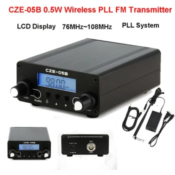 DC 12V CZE-05B 0.5W Wireless PLL System LCD Car FM Transmitter 76MHz~108MHz With Antenna Home Broadcast Audio Regulator
DC 12V CZE-05B 0.5W Wireless PLL System LCD Car FM Transmitter 76MHz~108MHz With Antenna Home Broadcast Audio Regulator