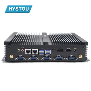HYSTOU Type C industrial i3 8145u i5 8265u 2 lan 6 COM DDR4 Memory M2 SSD HDD Fanless computer linux Windows 10 Pro 4G wifi slot
HYSTOU Type C industrial i3 8145u i5 8265u 2 lan 6 COM DDR4 Memory M2 SSD HDD Fanless computer linux Windows 10 Pro 4G wifi slot