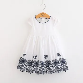 Big Flower Embroidered Girls Dress Summer 2020 Girls' Princess Dress
Big Flower Embroidered Girls Dress Summer 2020 Girls' Princess Dress