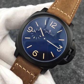 44mm Classic New Men Automatic Mechanical Sapphire Stainless Steel Black Leather 1950 3 Days Luminous Green Number Watch
44mm Classic New Men Automatic Mechanical Sapphire Stainless Steel Black Leather 1950 3 Days Luminous Green Number Watch