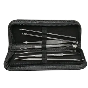 Black Dot Pimple Blackhead Remover Tool Needles for Squeezing Acne Tools Spoon for Face Cleaning Comedone Extractor Pore Cleaner
Black Dot Pimple Blackhead Remover Tool Needles for Squeezing Acne Tools Spoon for Face Cleaning Comedone Extractor Pore Cleaner