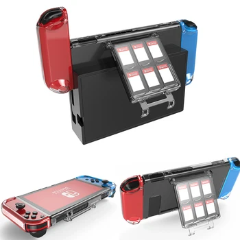 Nintend Switch Accessories Protective Case for Nintendo Switch NS Hard Crystal Cover with Game Card Storage and Stand Function
Nintend Switch Accessories Protective Case for Nintendo Switch NS Hard Crystal Cover with Game Card Storage and Stand Function