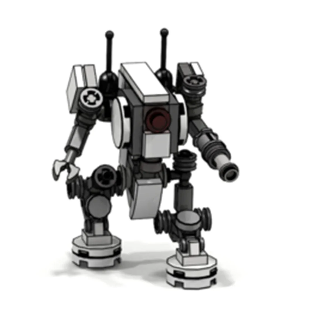 64Pcs STEM MOC Mecha Antenna Model Small Particle Building Blocks Educational Toy Set - White
64Pcs STEM MOC Mecha Antenna Model Small Particle Building Blocks Educational Toy Set - White