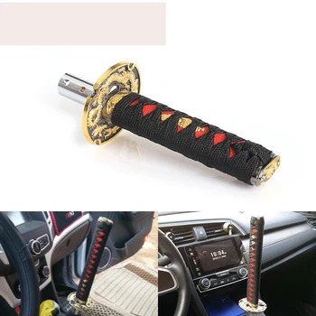YOLU automobile transmission lever knob automatic manual shift lever head Samurai saber gear shift knob automobile refitting
YOLU automobile transmission lever knob automatic manual shift lever head Samurai saber gear shift knob automobile refitting
