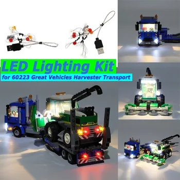LED Light Kit for 60223 Great Truck Vehicles Harvester Transport Building Kit Building Blocks Bricks Decorative Lights 60223
LED Light Kit for 60223 Great Truck Vehicles Harvester Transport Building Kit Building Blocks Bricks Decorative Lights 60223