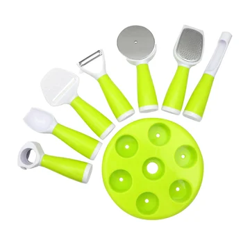 Jaswehome 8pcs Set Plastic Kitchen Utensil Set With Stand Food Grade PP Kitchenware Set Funny Home Kitchen Tools Gadgets
Jaswehome 8pcs Set Plastic Kitchen Utensil Set With Stand Food Grade PP Kitchenware Set Funny Home Kitchen Tools Gadgets
