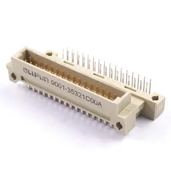 5pcs DIN 41612 Connector Dual Row 32 Pin Plug Header Male Pins Right Angle Through Hole PCB 2x16 32 Pin 2.54 mm pitch
5pcs DIN 41612 Connector Dual Row 32 Pin Plug Header Male Pins Right Angle Through Hole PCB 2x16 32 Pin 2.54 mm pitch